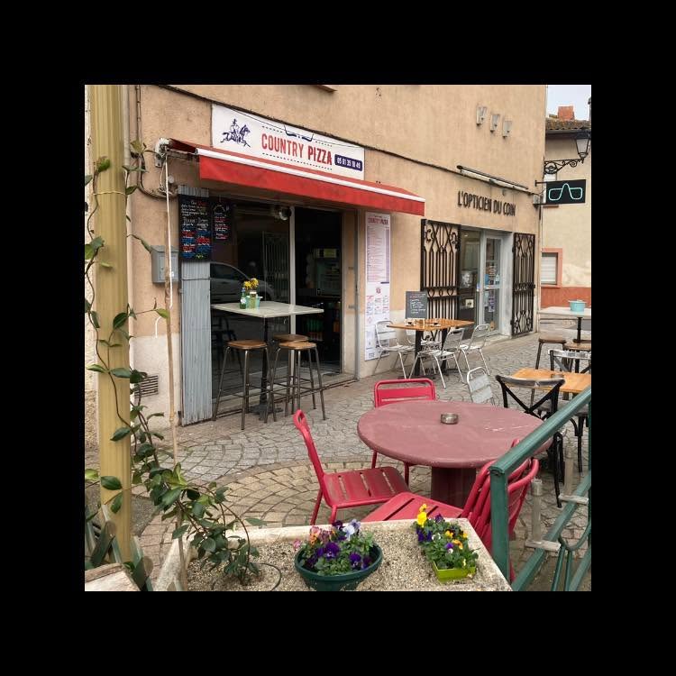 Logo Country Pizza - Castelneau d'Estretefonds